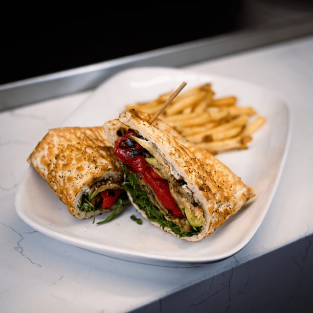 Roasted Vegetable Sandwich.