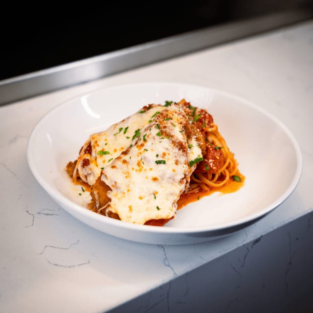 Chicken Parmigiana.