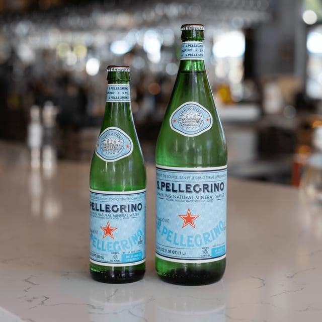 San Pellegrino Mineral Sparkling.
