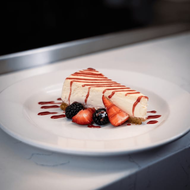 NY Style Cheesecake.